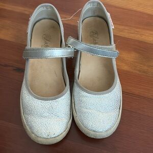 Silver Naturino Mary Jane shoes
